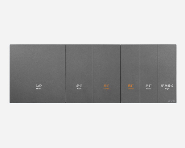 聯(lián)體三位86智能按鍵面板